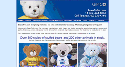 Desktop Screenshot of bearstogo.com